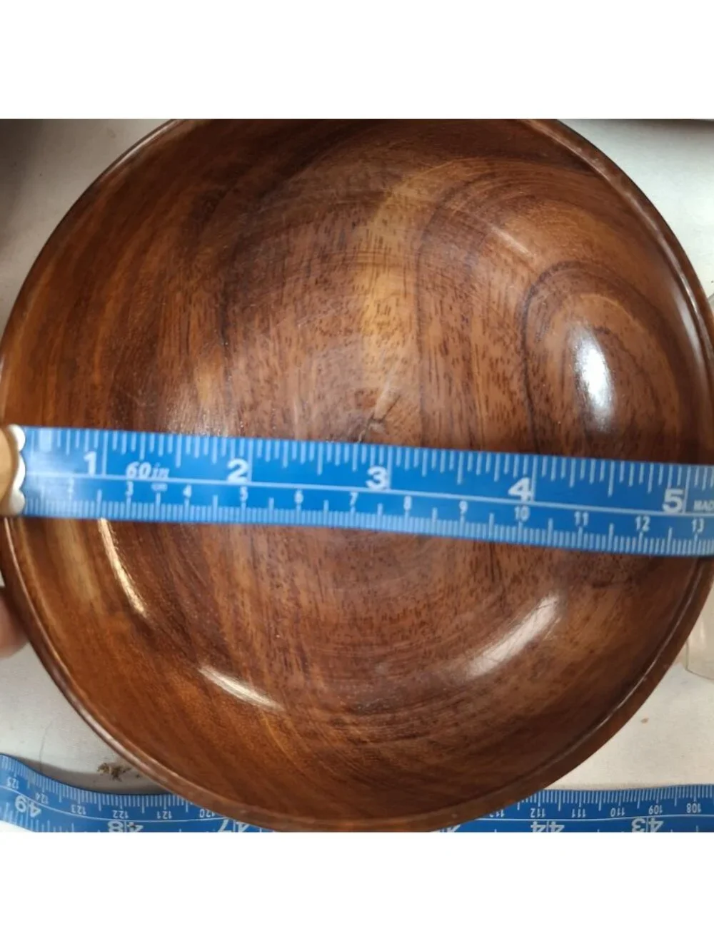 Vintage Wooden Salad Bowl Set With 11 Small Bowls Rich Natural Grain Handcrafted